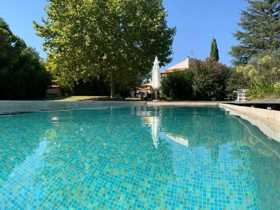 Petit Mas Calme Typique Du Sud ! Villa Valergues Exterior photo